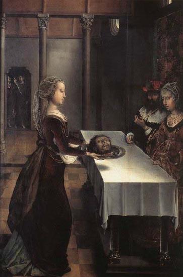 Juan de Flandes Herodias- Revenge France oil painting art
